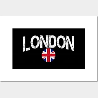 London Uk United Kingdom Union Jack England Posters and Art